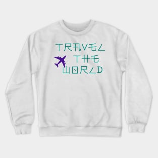 Travel the world Crewneck Sweatshirt